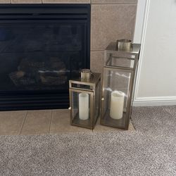 Wedding decor Lanterns brass