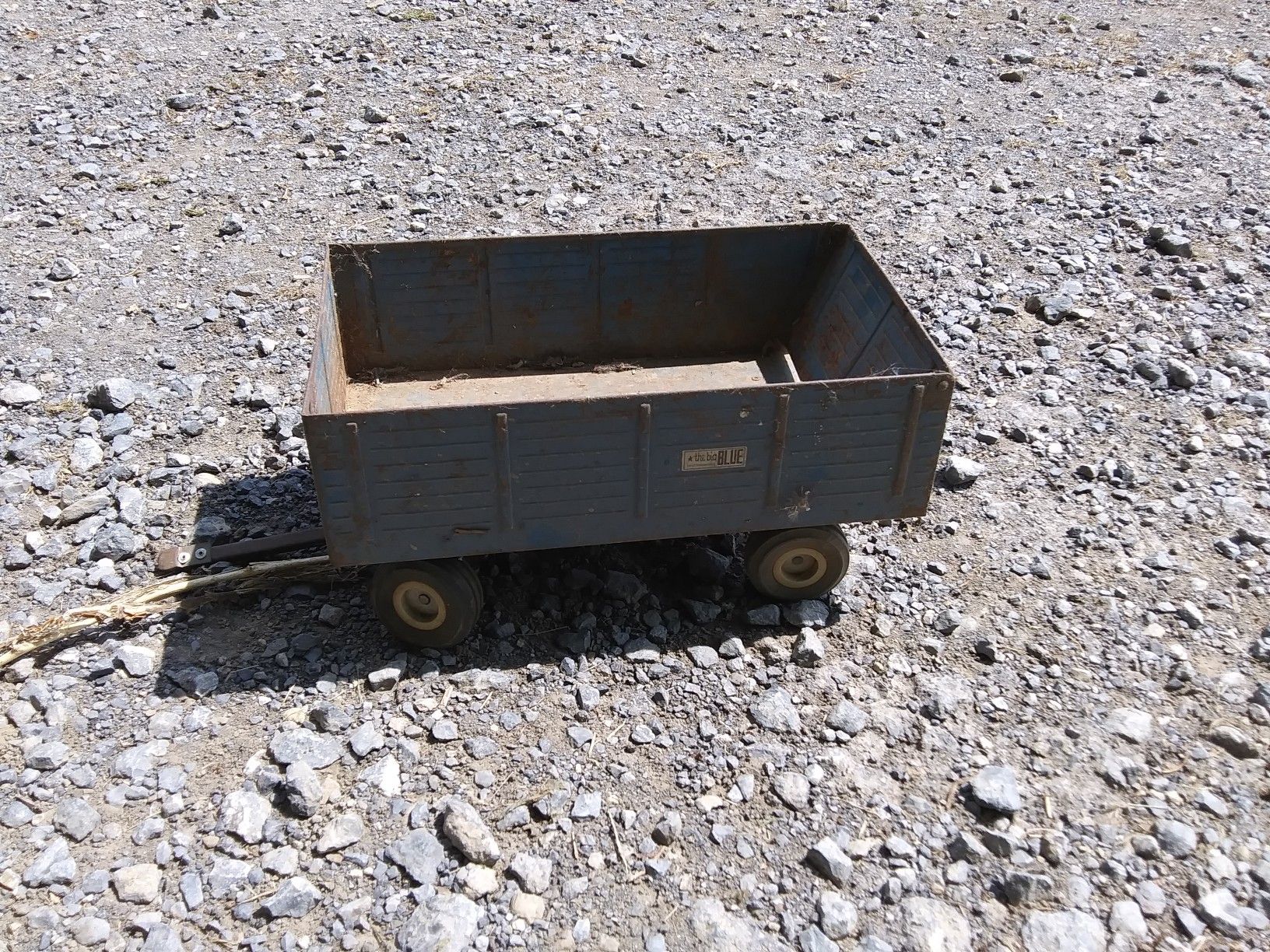 Small metal trailer