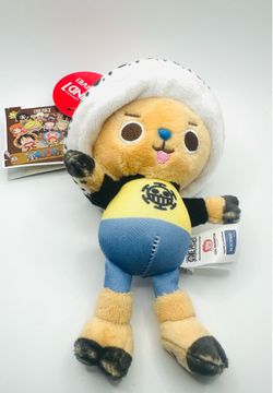 One Piece Tony Tony Chopper Law Outfit Plush Toy NWT Round 1 Exclusive