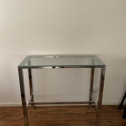 Glass bar Height Table 