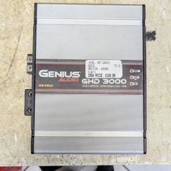 Genius Audio 3000w 1OHM Amplifier