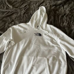 North Face Hoodie 2XL White Brand New