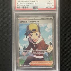 Pokemon TCG - Ethans Adventure #221 PSA 10