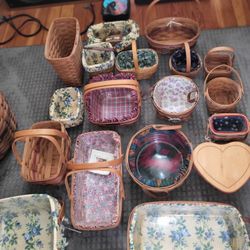 22 LONGABERGER BASKETS