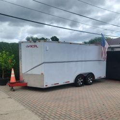 2014 Cynergy 8.5 X 16 V +2  Nose Trailer