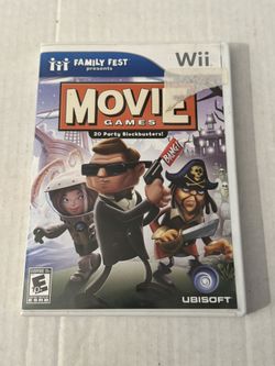 Family Fun Fest Presents Movie Games - Nintendo Wii