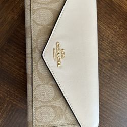 COACH Signature Envelope Wallet
