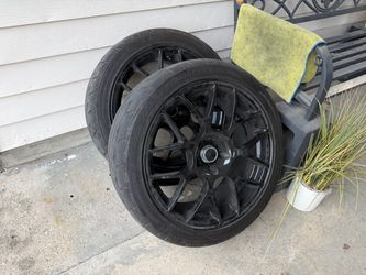 2 wheels and tires