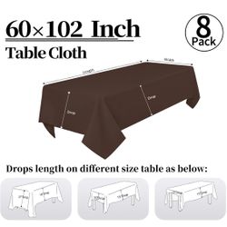 Tablecloths Brown