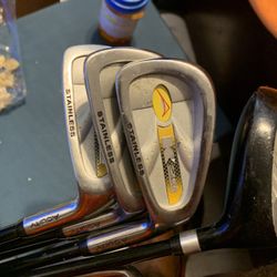 SET  (9)AQUITTY.  K-20 STAINLESS