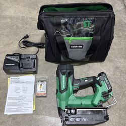 Metabo 18v 16ga  2 1/2 inch Finish Nailer