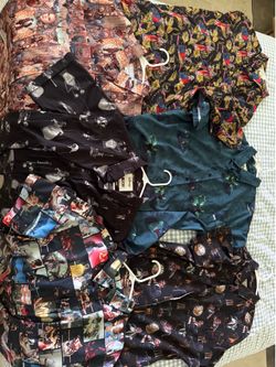 Various RSVLTS button down/hawaiian shirts