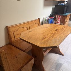 Large Wood Kitchen Table