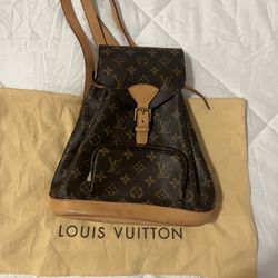 LOUIS VUITTON Monogram Mini Montsouris Backpack