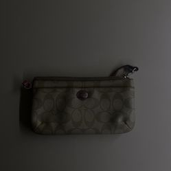 Vintage Beige Coach Wallet