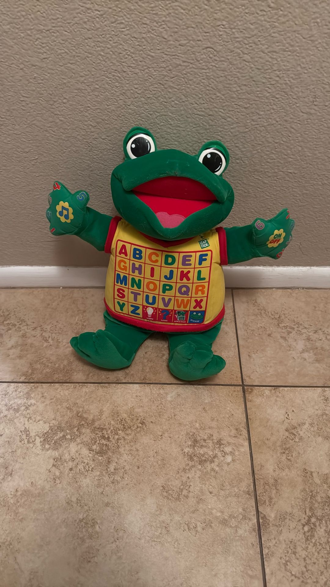 Leapfrog Learning Stuffed Animal