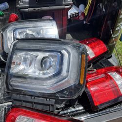 2018 GMC Headlights And Taillights 
