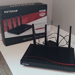 NETGEAR Nighthawk X4S C7800 – DOCSIS 3.1 Ultra-High Speed Cable Modem Router (With Box)