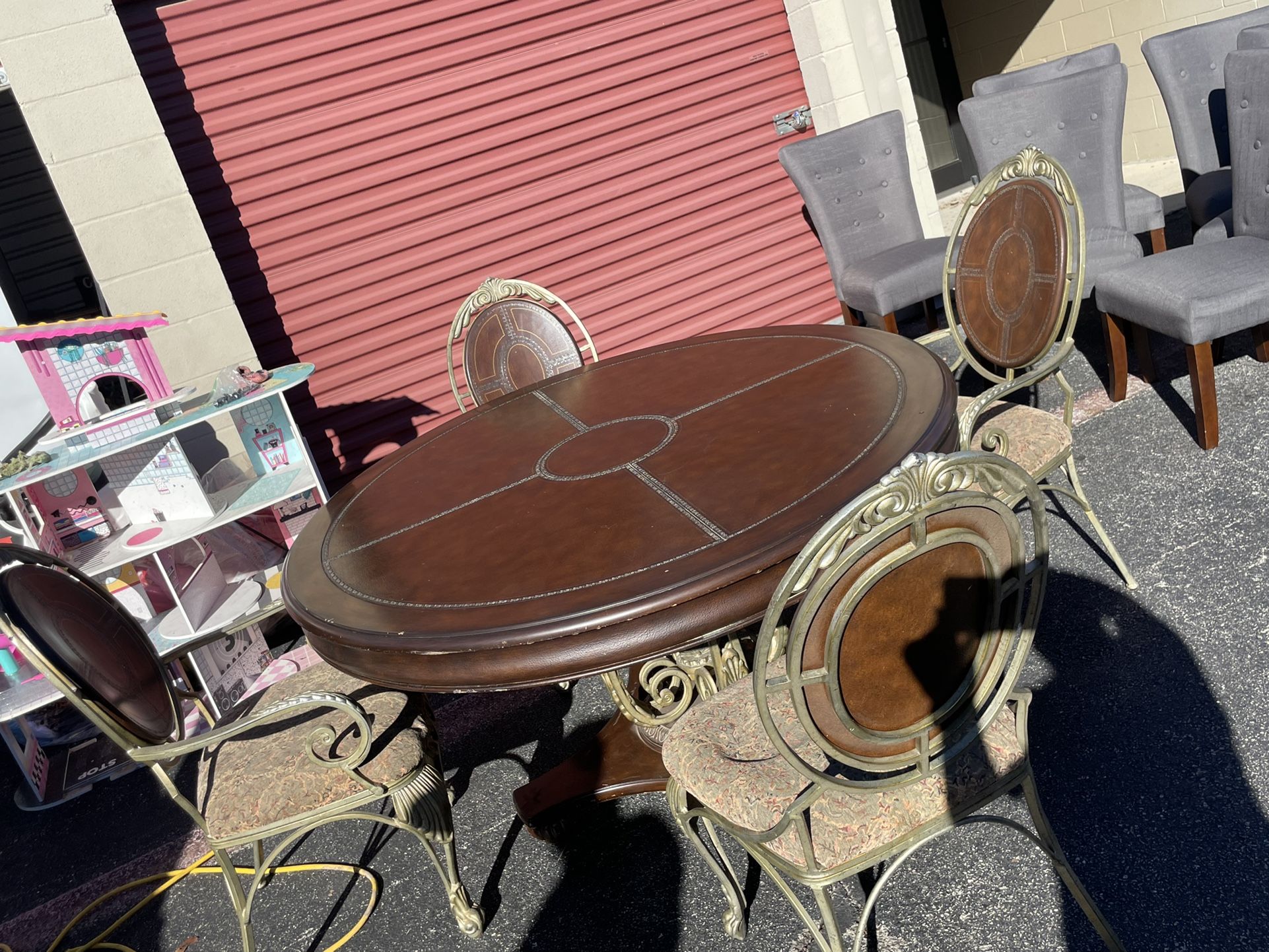Dining Table With 4 Chairs