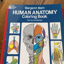 Human anatomy Coloring book 