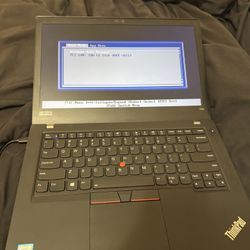 Lenovo ThinkPad T480 – For Parts or Repair (Boot Error)