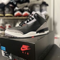 Jordan 3 Black Cement 