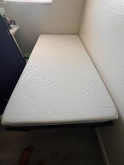 Twin Bed Frame and Matress