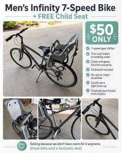 Men’s 7 speed bike