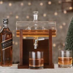 Jillmobrands Ship In A Bottle Whiskey Decanter 