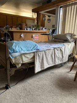 Semi automatic hospital Bed