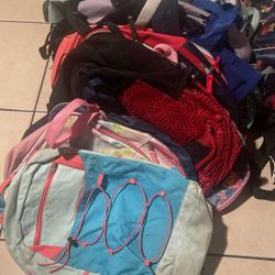 12 Used Backpacks