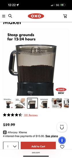 Cold brew coffee maker