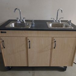Portable Double Sinks