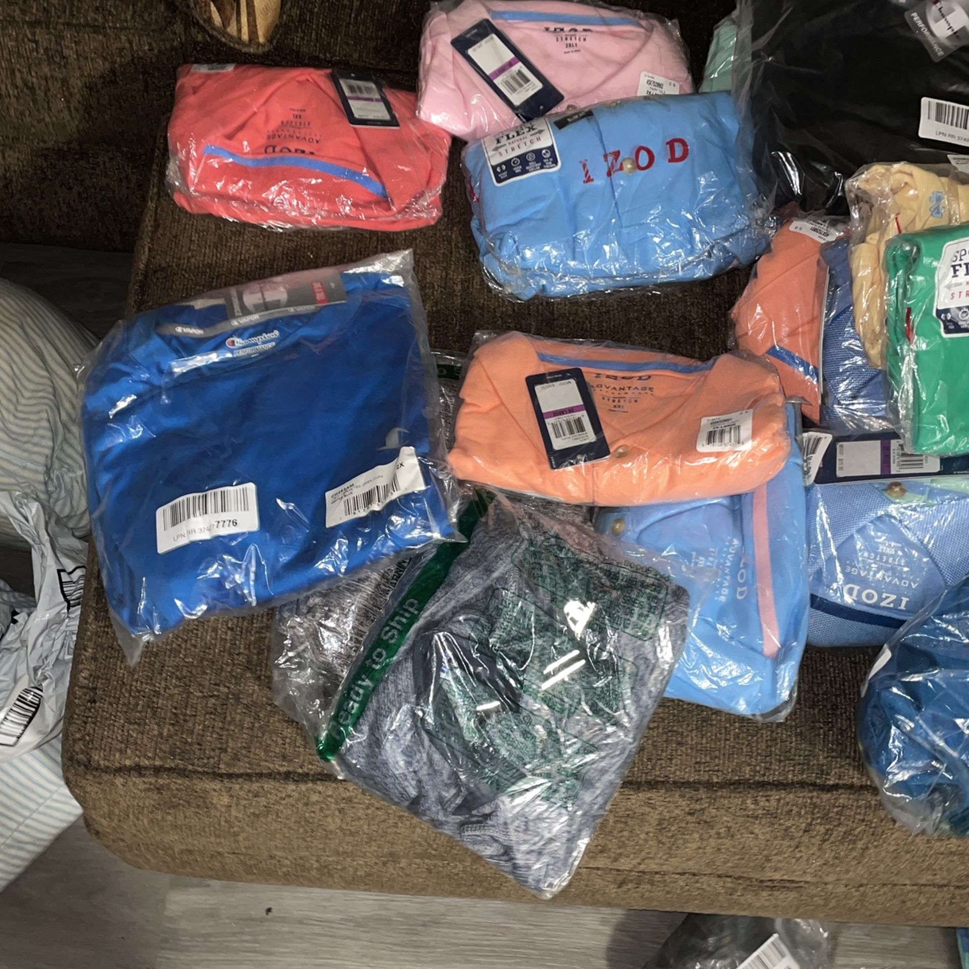 Polo style shirts! 