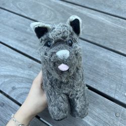 Vintage Wizard of Oz TOTO Plush Toy Rubies Costume Co 