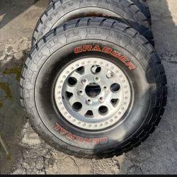 QT 4 37' Tires Only RACING GENERAL GRABBER GT