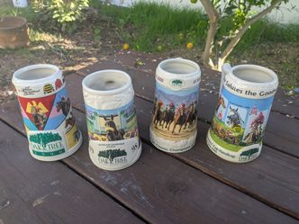 Vintage Ceramic Beverage Steins