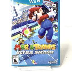 Nintendo WiiU Mario Tennis Ultra Smash Game