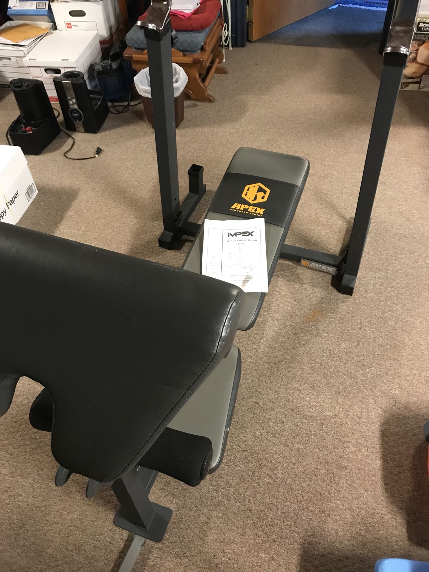 Impex standard weight bench AX 697 for Sale in Winston Salem NC
