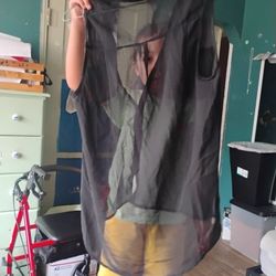 Black Blouse Size Small