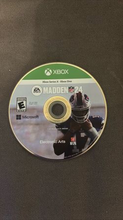 Madden 24 disc