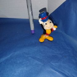 Figure Vintage Porcelain Jiminey Walt Disney Productions, 2 1/2"