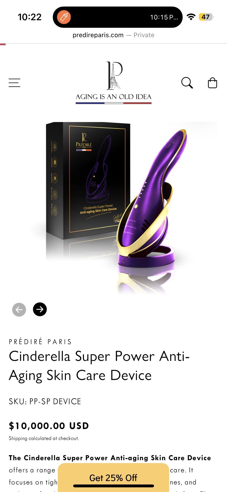 Predire Anti Aging Device