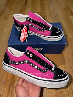 Pink Old School Pearlized Vans