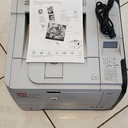 HP LaserJet P3015 NEW Toner Serviced Mono Lader Printer
