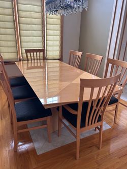 8 chairs dining room set