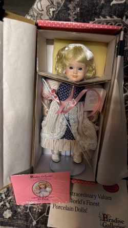 NEW Little Bo Peep porcelain doll Treasury collection