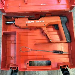 Hilti DX E72 Powder Actuated Nailer Nail Gun