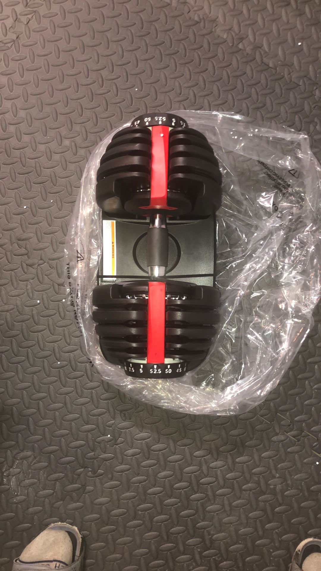 Adjustable Dumbbells 52/5 LBS
