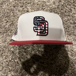 Padres Fourth Of July fitted hat